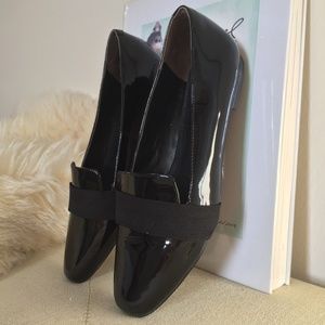 Pour La Victoire Black Zarine Patent Loafer
